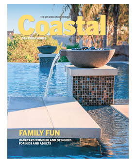 Nick Martin Landscape Architect featured in San Diego Union Tribune Coastal San Diego Homes Feb 2016.